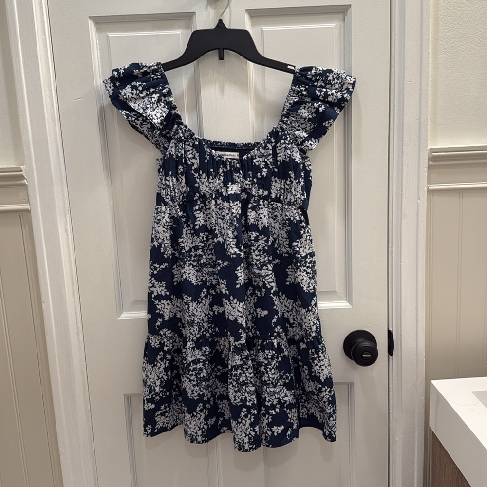 Abercrombie floral babydoll dress